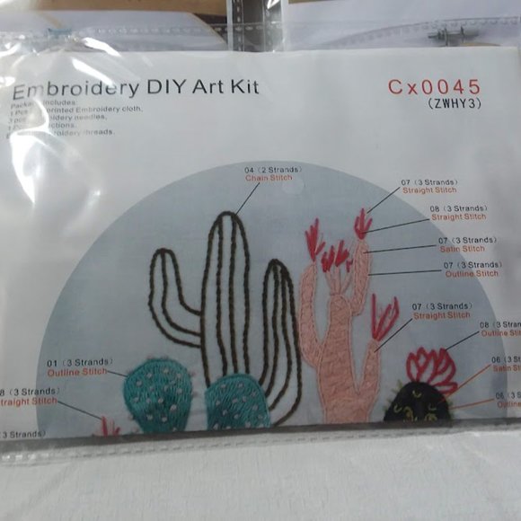 Embroidery Starter Kits for Beginners - Picture 4 of 5